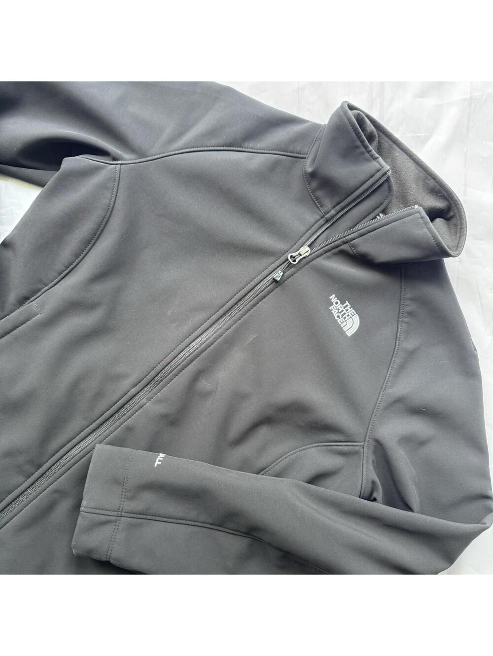 The North Face WindWall Jacket Women’s Medium M Black Softshell Full Zip Coat